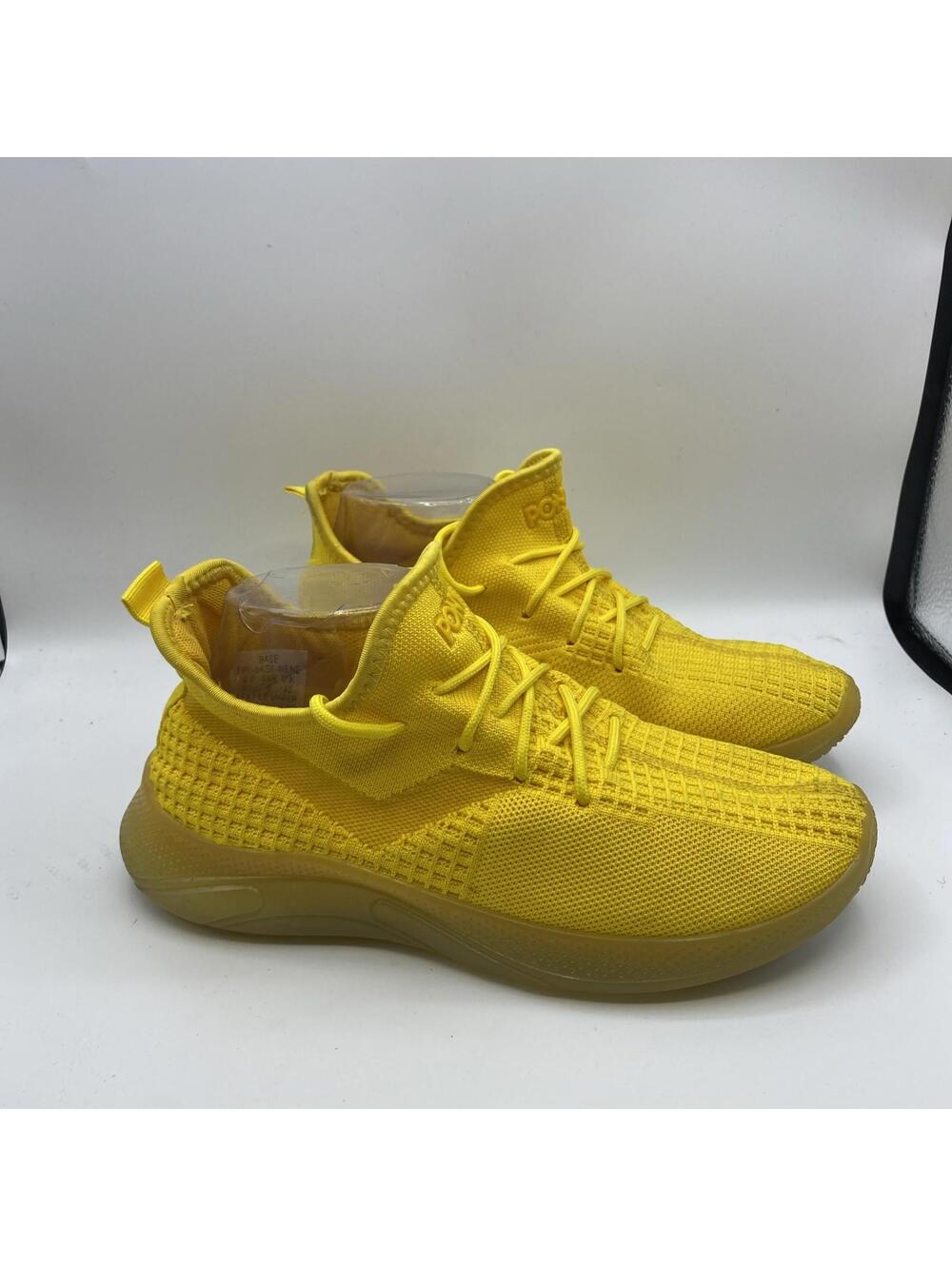 Pony Athletic Base Men  Sneakers PP1  Size 8.5 Yellow Dressy Walking Running